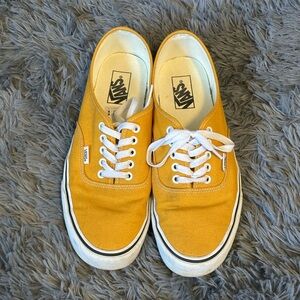 Yellow Vans Shoes